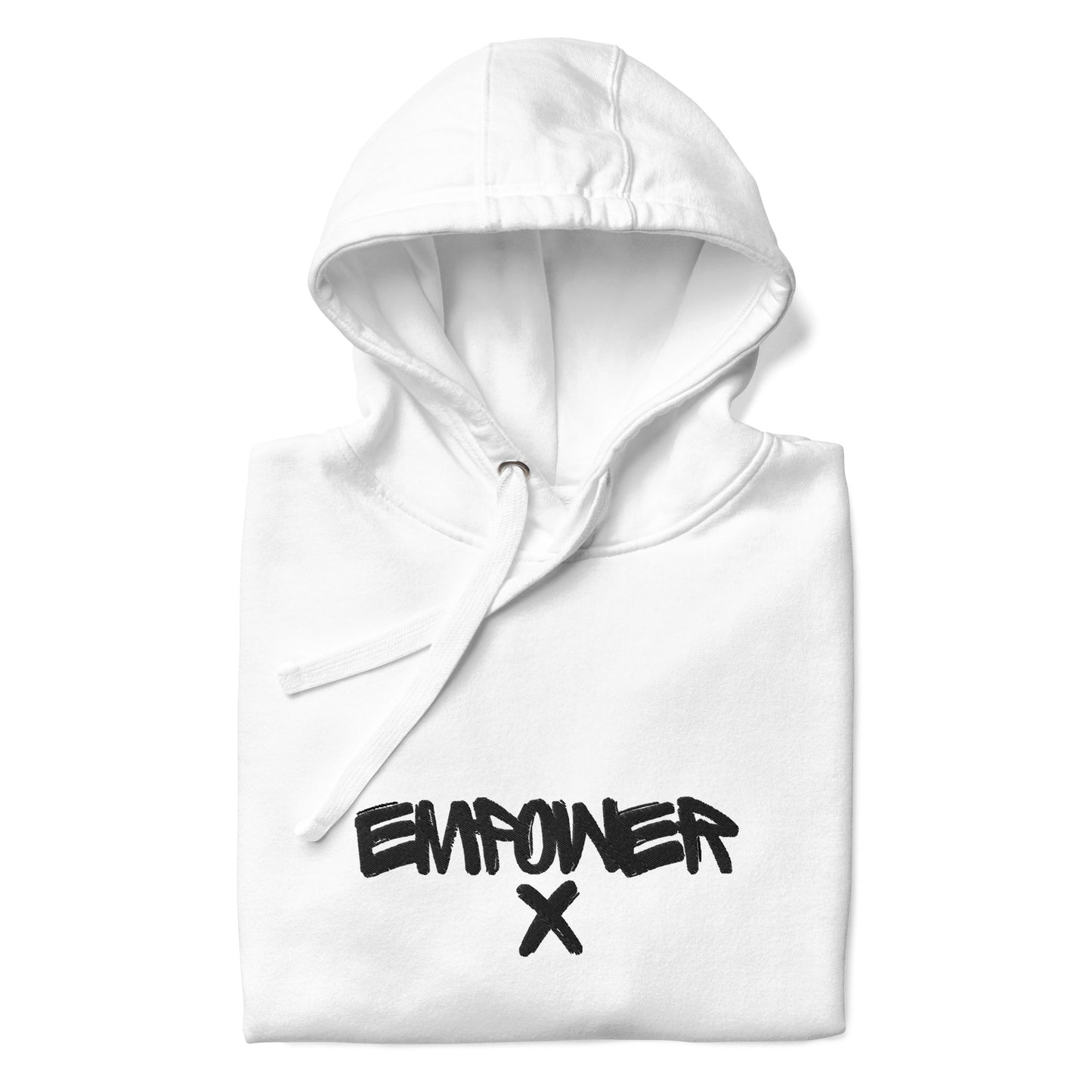 White Women's Empower X First Edition Series Embroidered Hoodie