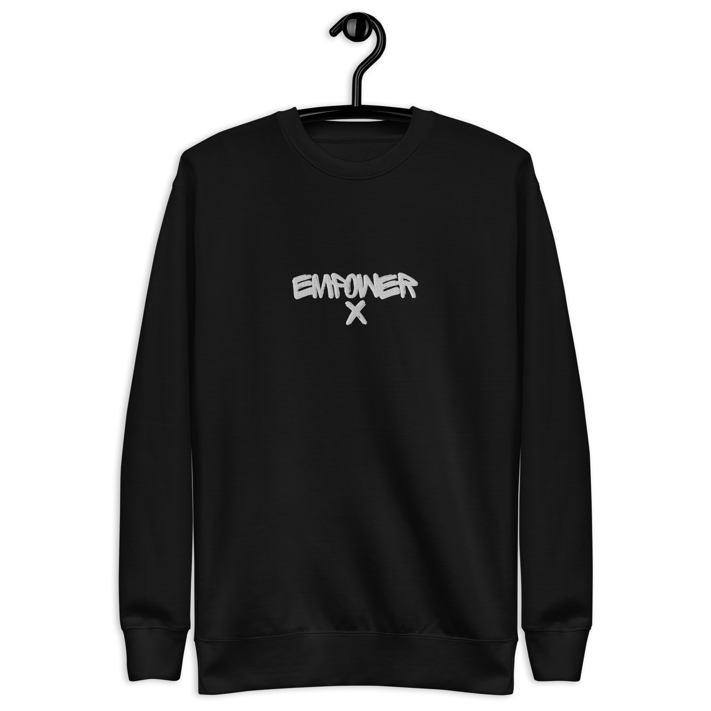 Black Men's Empower X First Edition Series Embroidered Sweatshirt